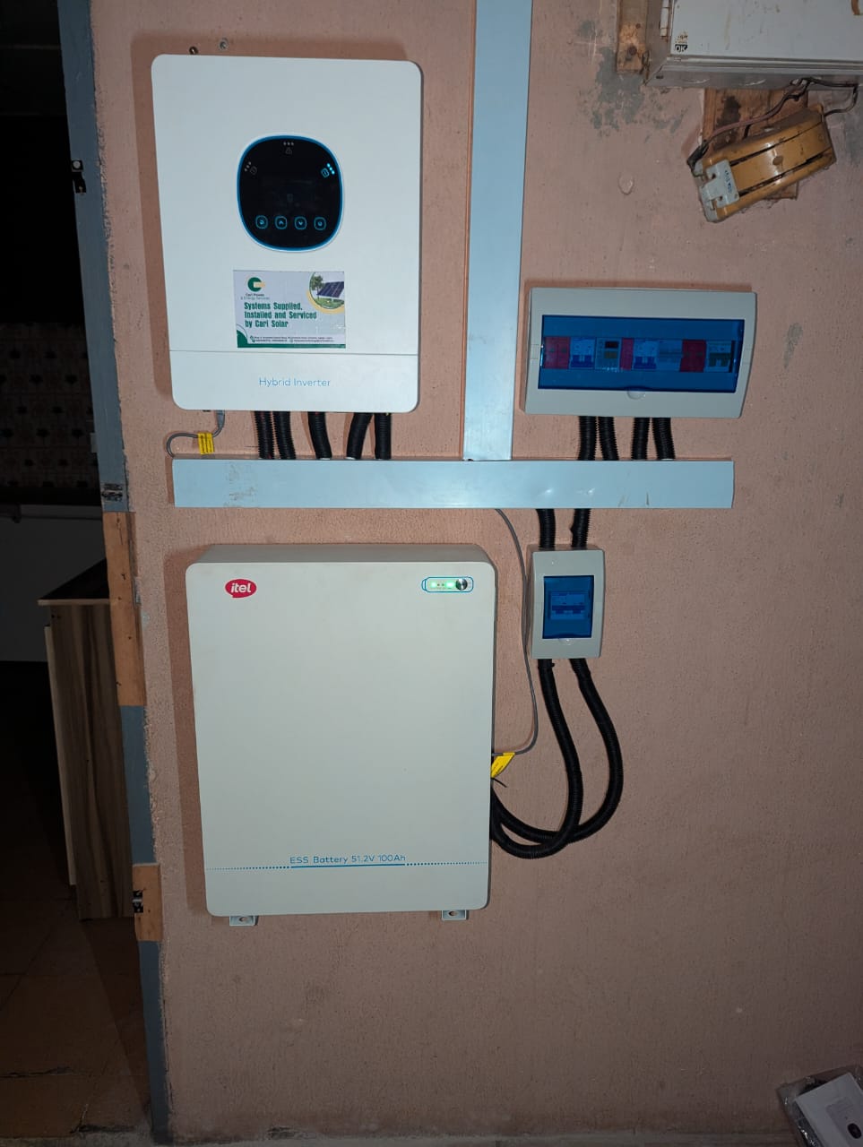Carl Solar inverter commissioning
